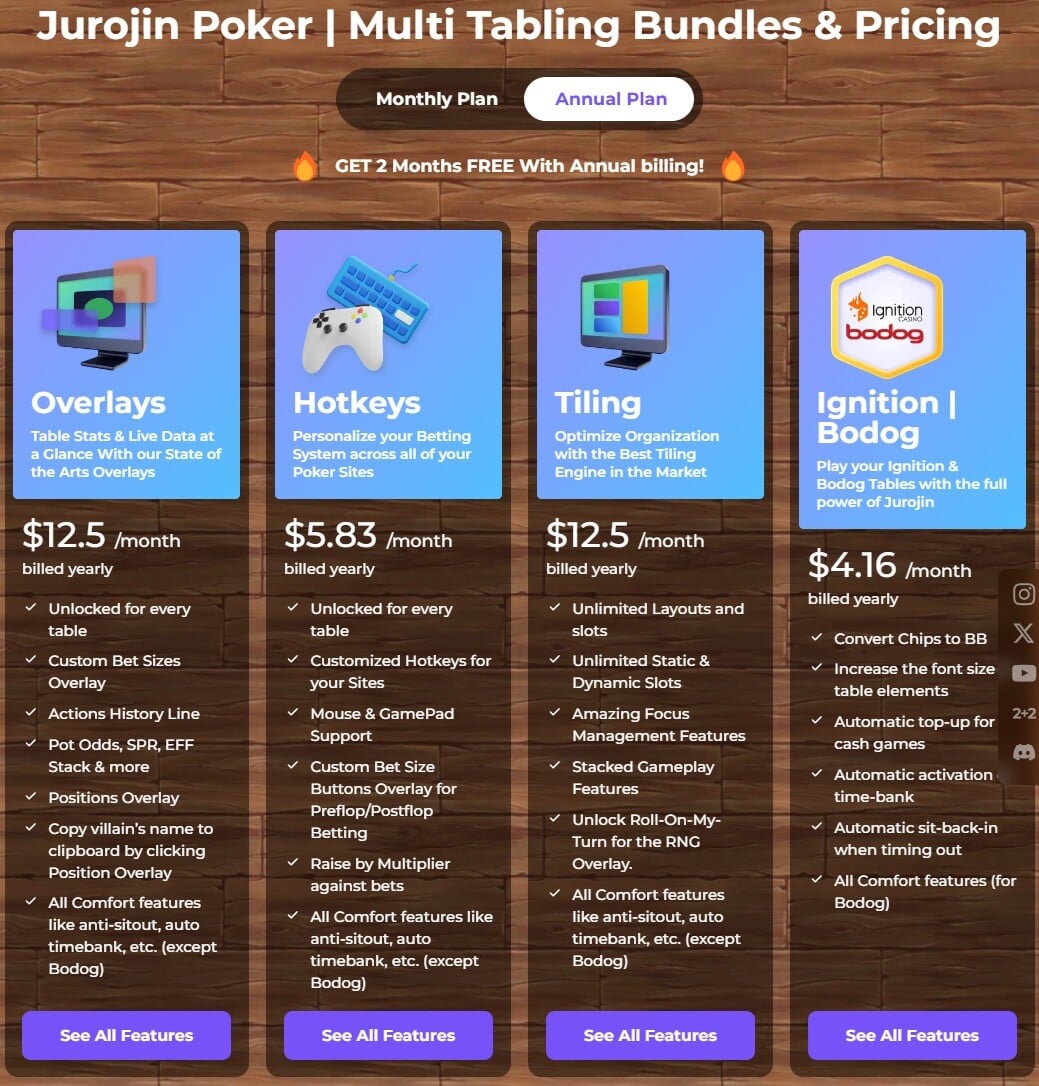 Jurojin Poker Bundles & Pricing