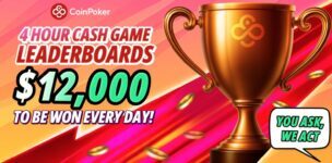 CoinPoker Cashgame Leaderboard Update