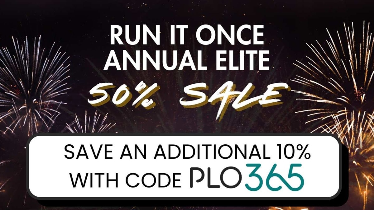 Run It Once Annual Elite Sale Banner 1200x675
