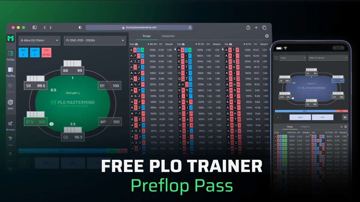 PLO Trainer Preflop Pass
