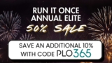 (24 hours left!) Run It Once Annual Elite Sale Is Live: Save 60% with Code PLO365