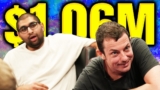 Tom Dwan plays biggest PLO Pot in Hustler Casino Live history worth $1.06 million